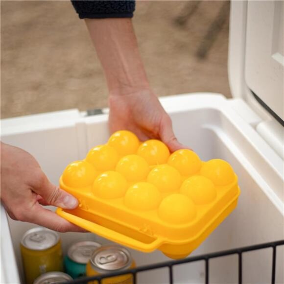 Egg Holder 12 Eggs Camping egg carrier Unbreakable plastic - Picture 4 of 6